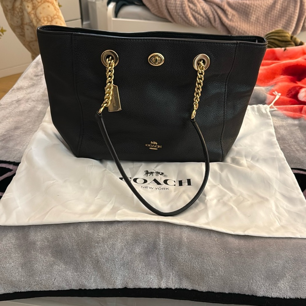 Coach Black shoulder Bag
